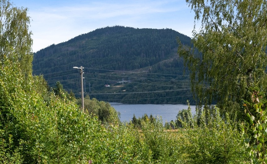 Fritidstomt fint plassert på Minnesund. Galleribilde