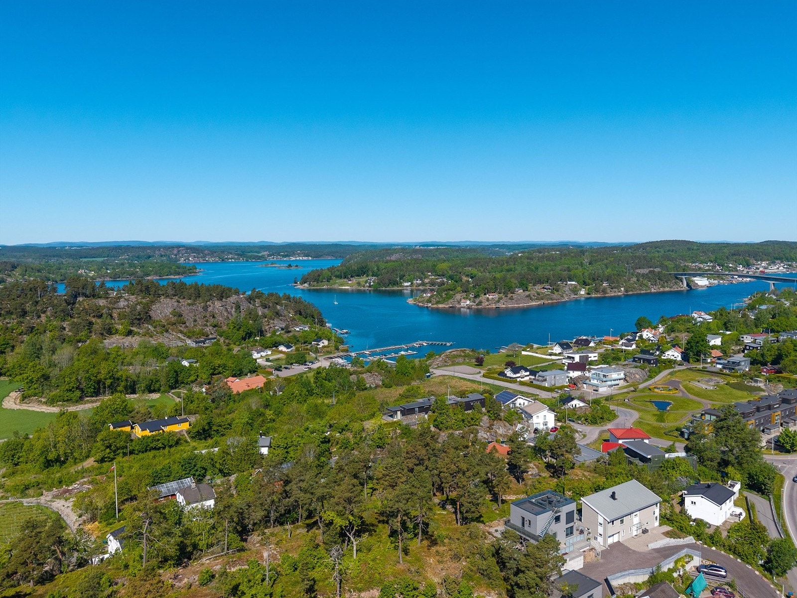 Mølledammen er et attraktiv område på Tjømes vestside, helt nord på øya. Galleribilde