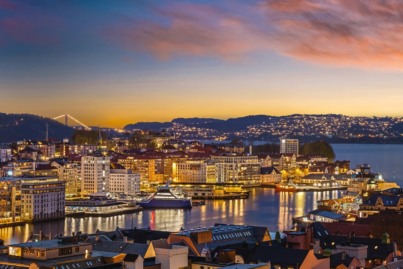 - Et flott og rolig område, samtidig som du bare er noen minutters gange til alt Bergen har å by på - Galleribilde