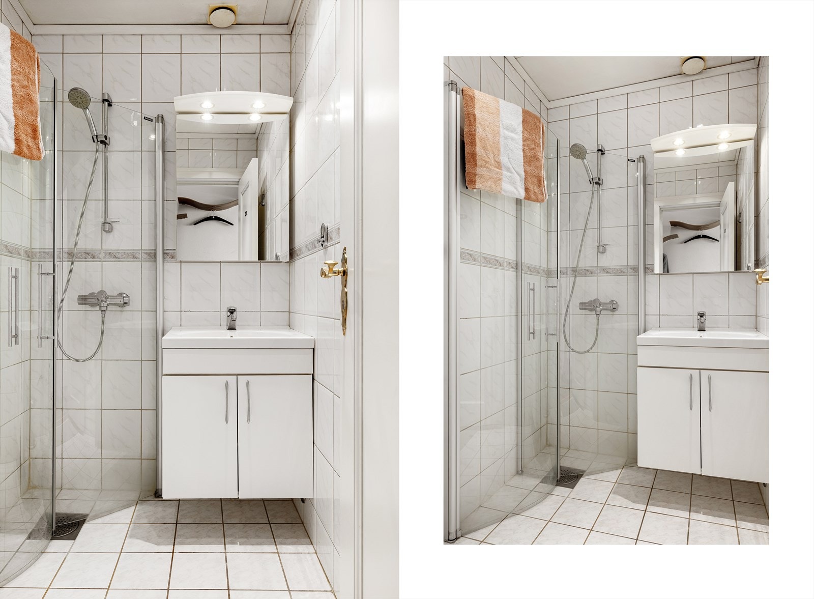 - Helfliset bad med behagelig varme i gulv - Galleribilde