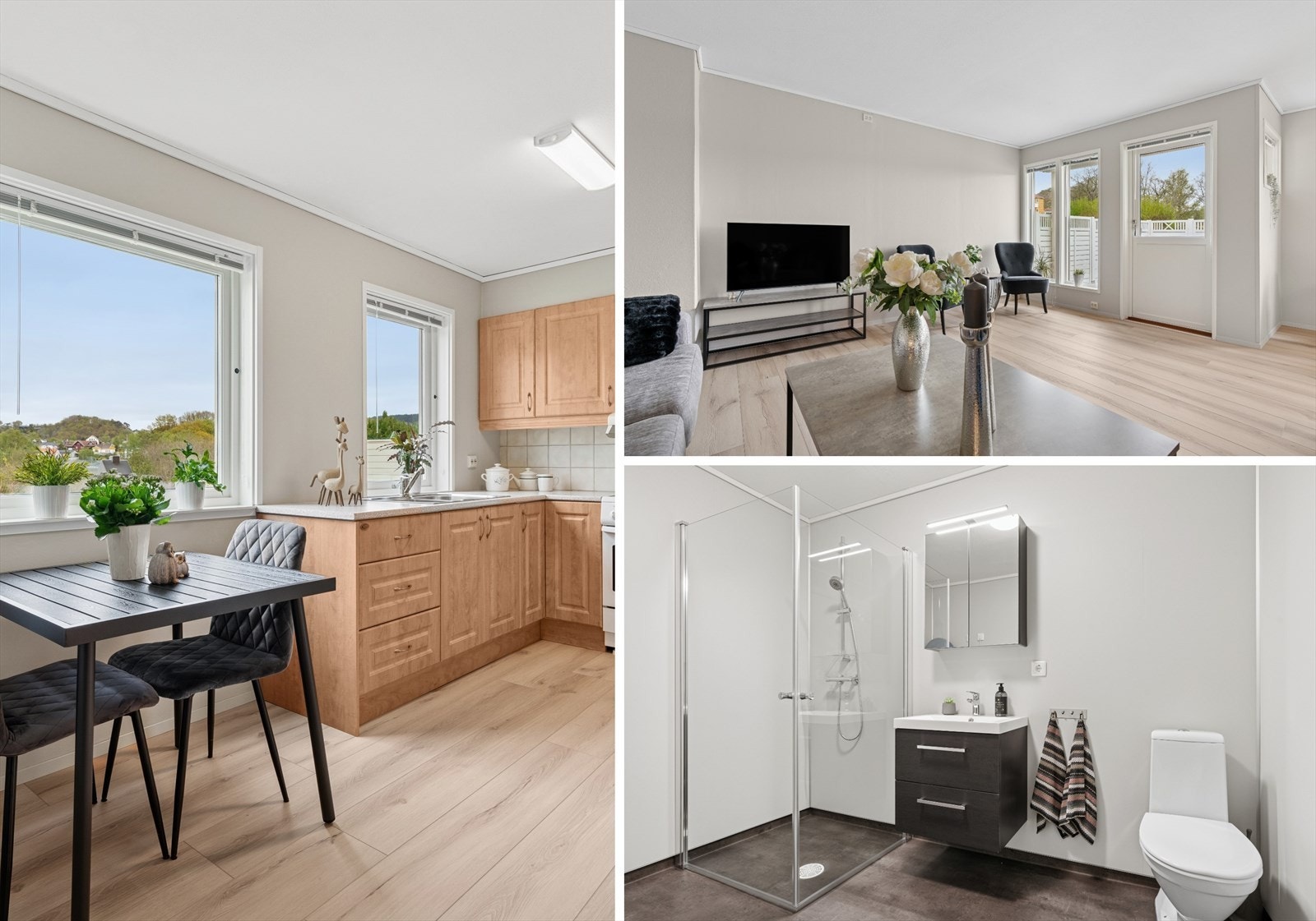 Moderne og lettstelt leilighet på bakkeplan Galleribilde