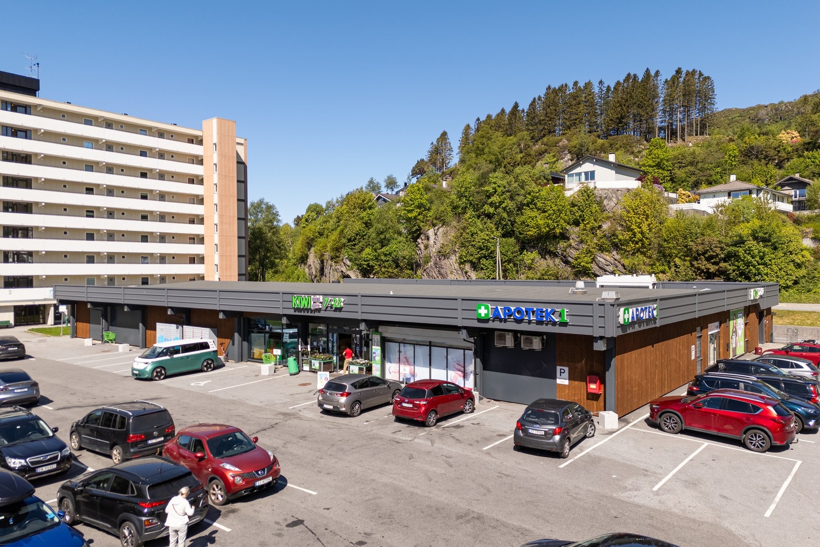 Nærmeste nabo er Kiwi Toppe. Galleribilde