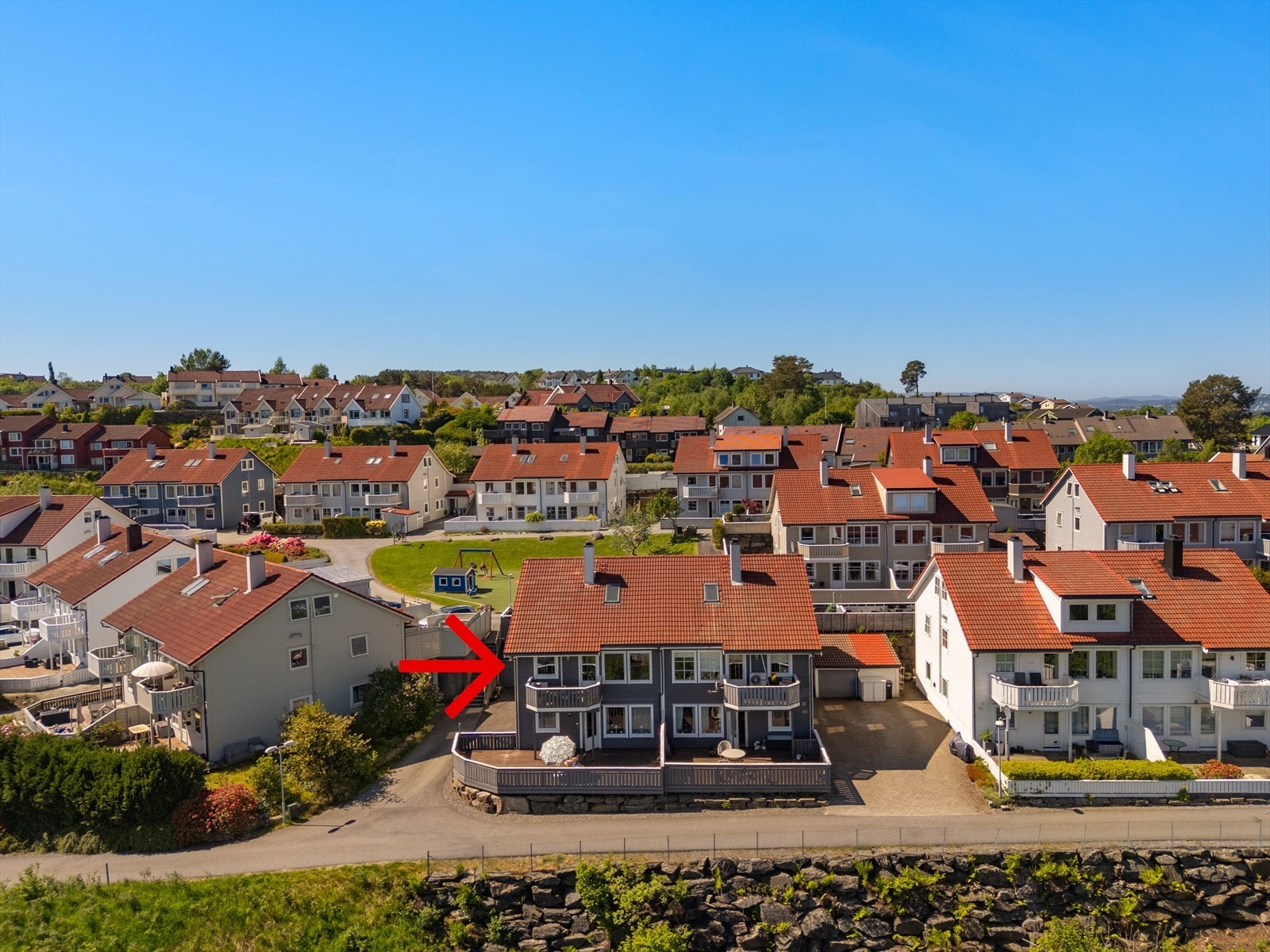 Dronefoto Galleribilde