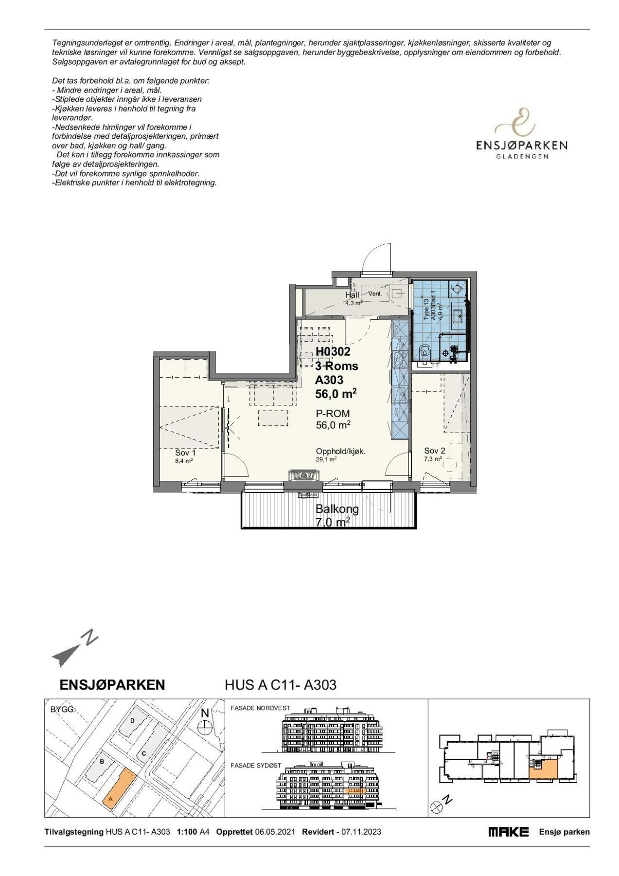 Plantegning. Galleribilde