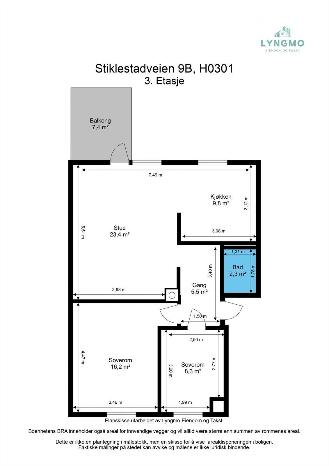 Planløsning. Galleribilde