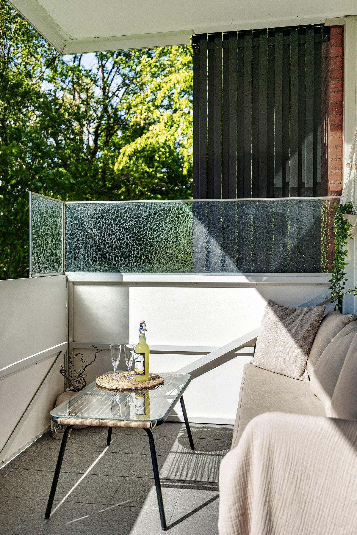 Det er god plass til sittegrupper, grill og diverse beplantning. Galleribilde