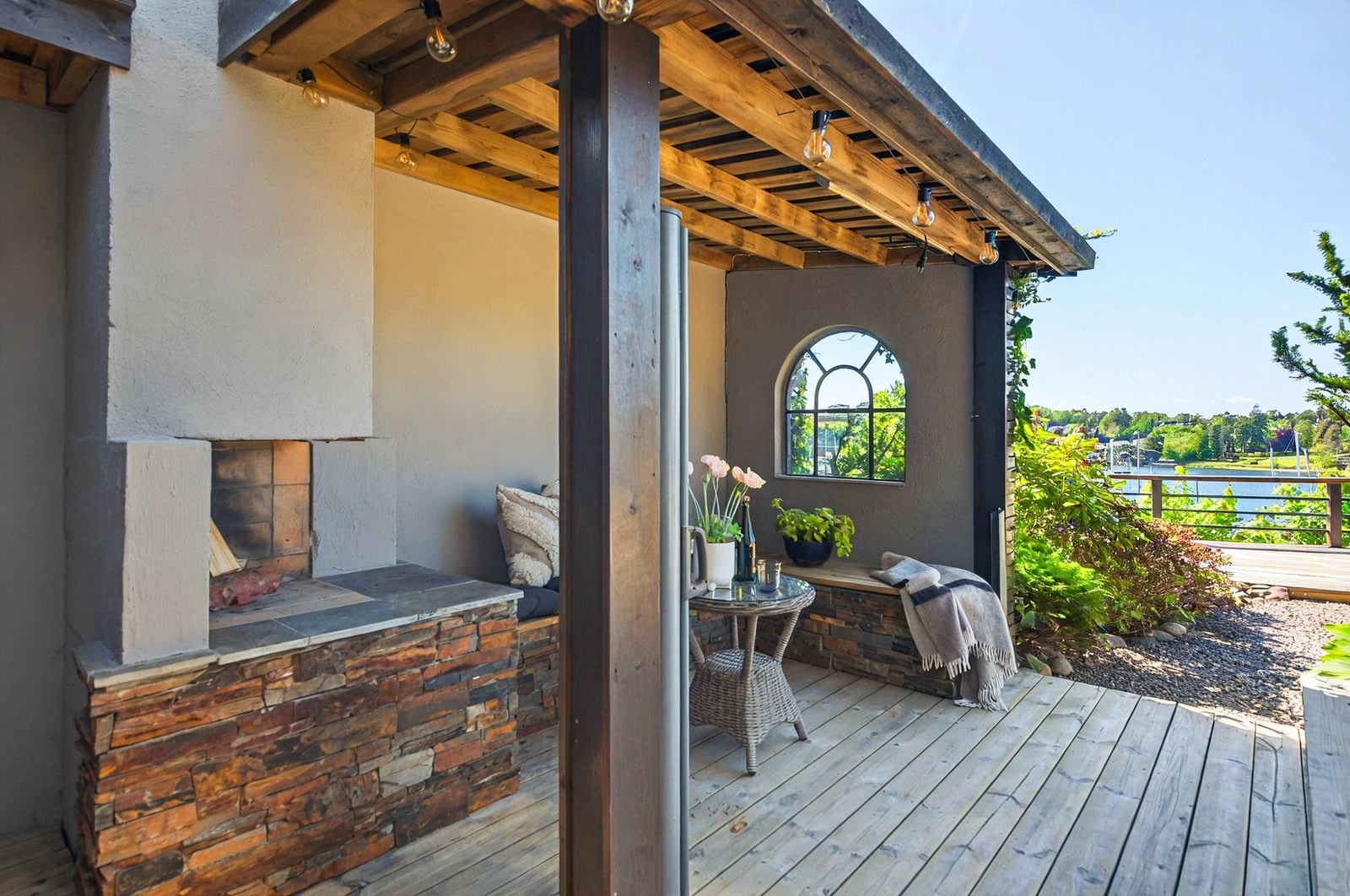 Selv her er det lagt til rette for å kunne nyte utsikten Galleribilde