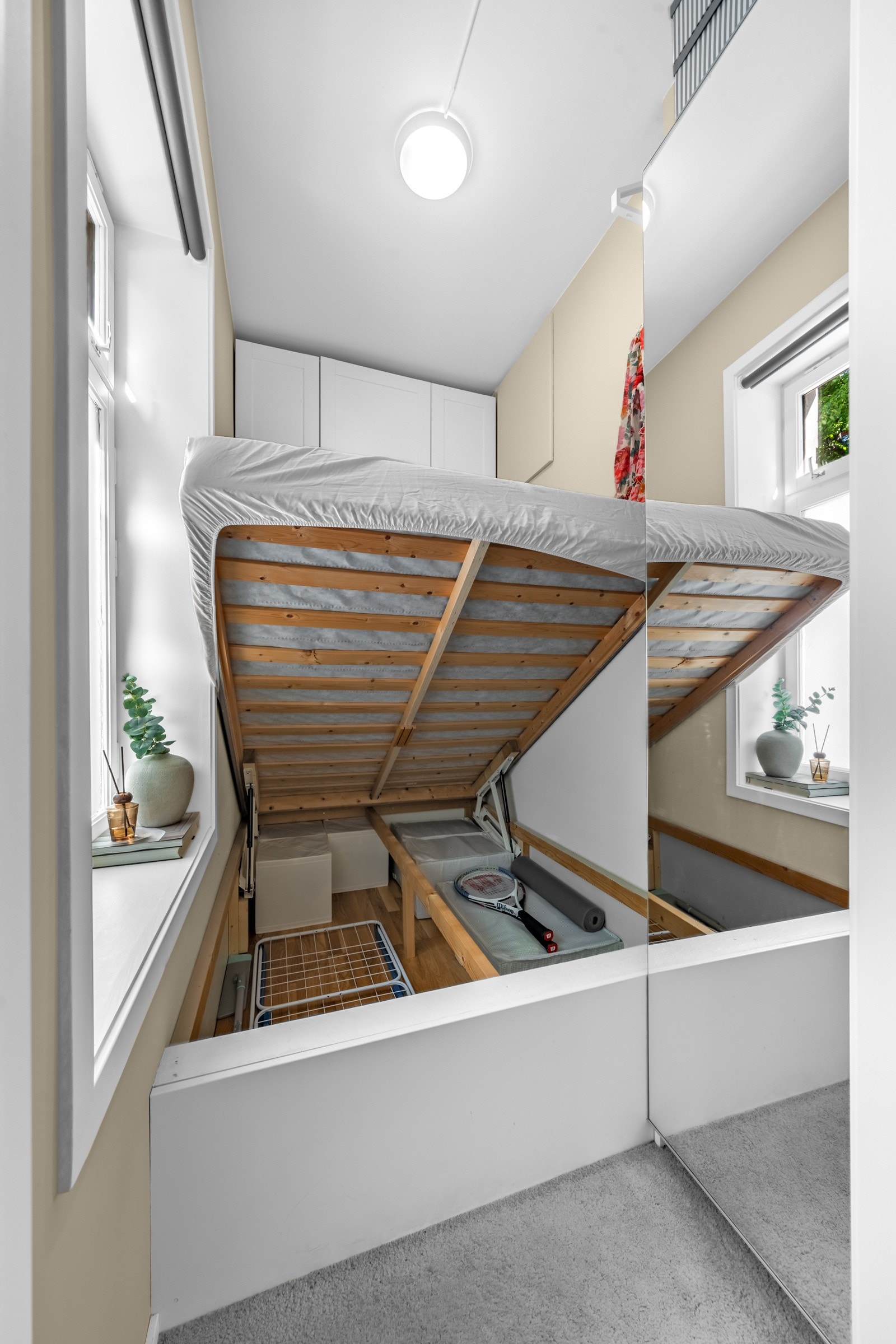Smarte løsninger og godt med lagringsplass under sengen Galleribilde