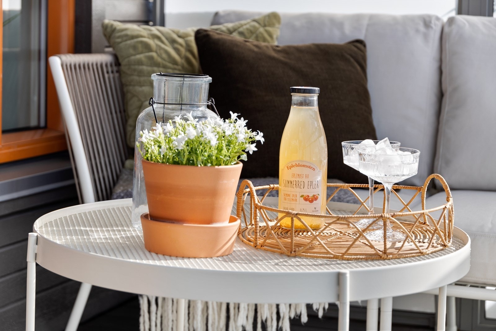 Her kan varme sommerdager nytes i rolige omgivelser Galleribilde