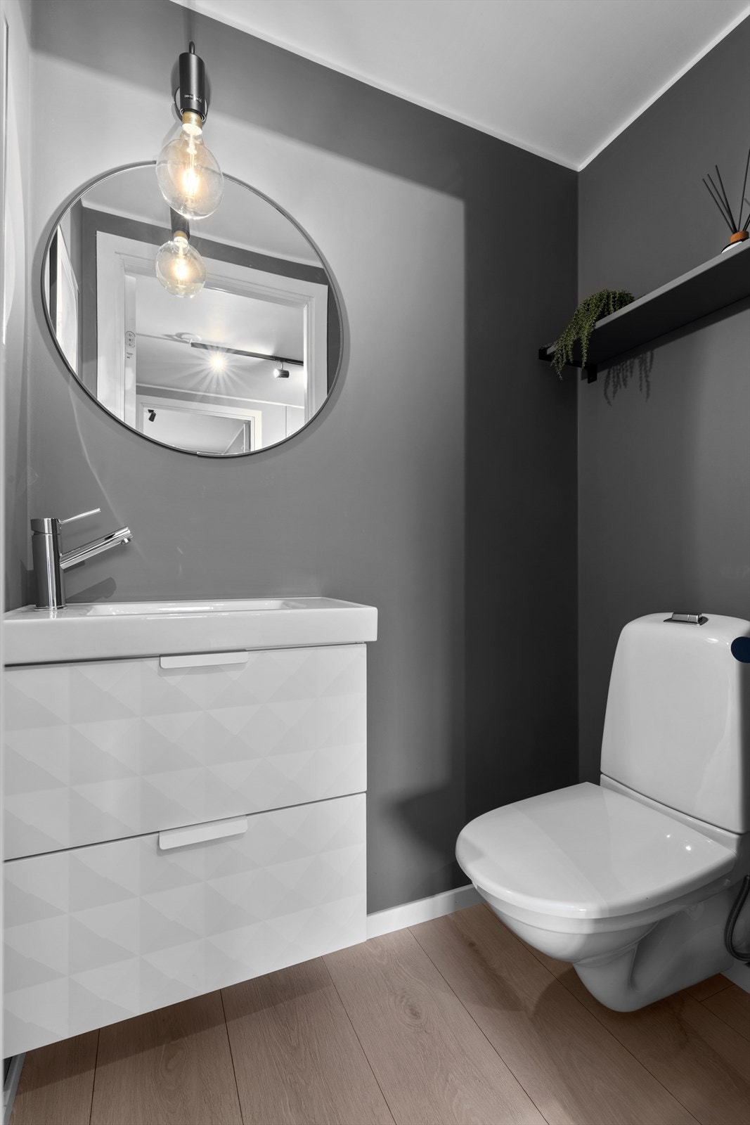 Praktisk separat wc Galleribilde