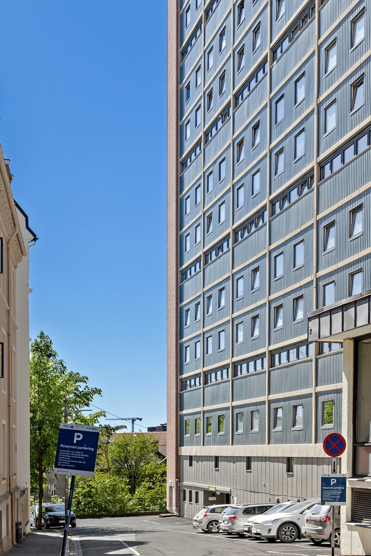 Begge soverommene ligger høyt over bakkenivå Galleribilde