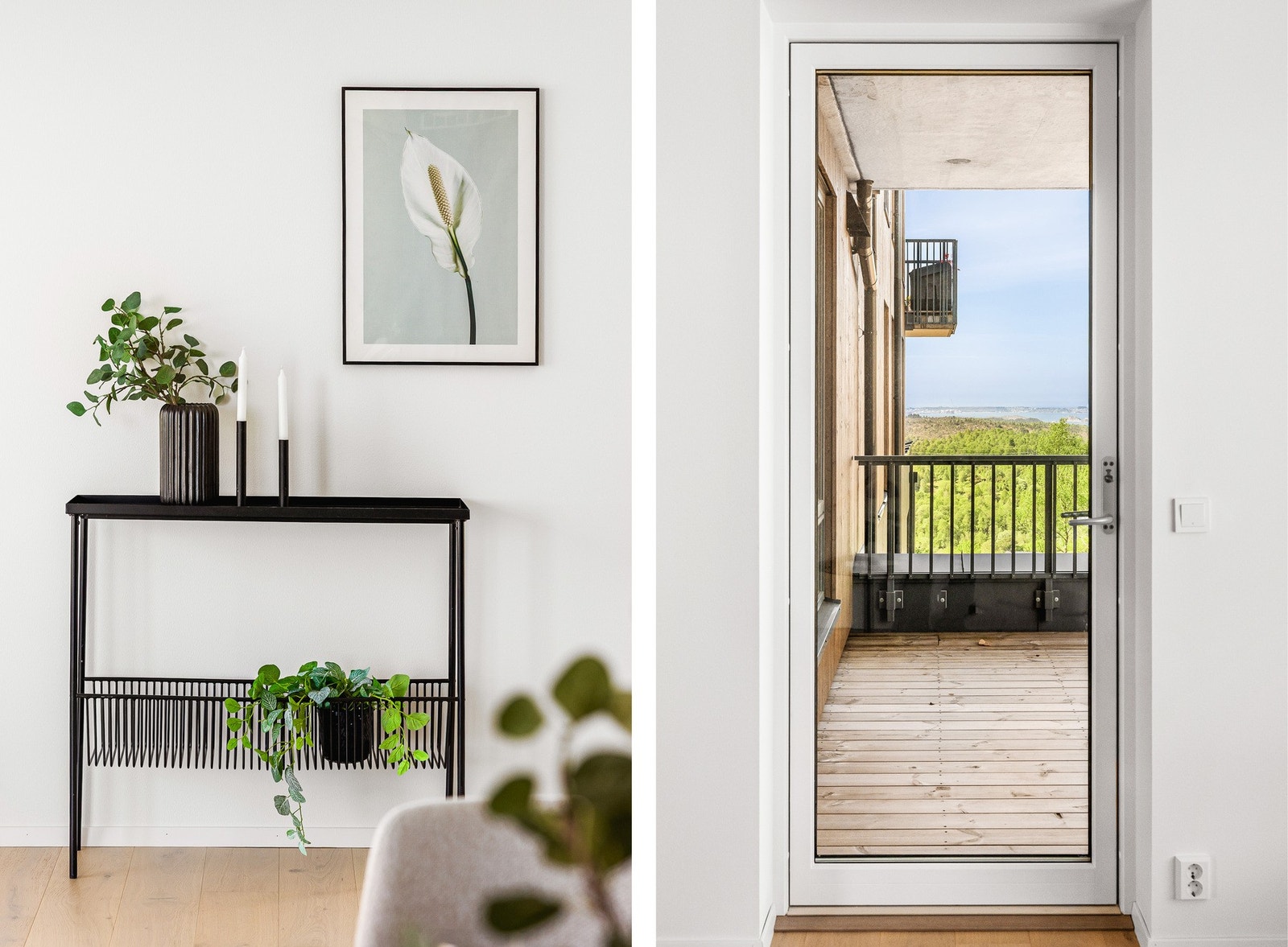 Fra stuen er det utgang til egen terrasse. Galleribilde