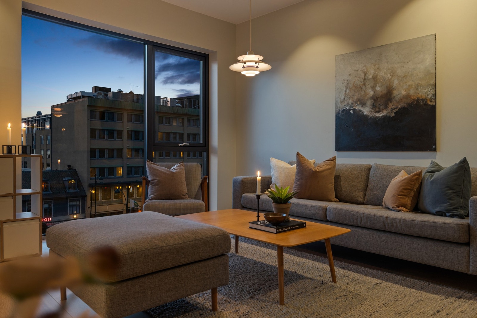 Leiligheten har balansert ventilasjonsanlegg. Galleribilde