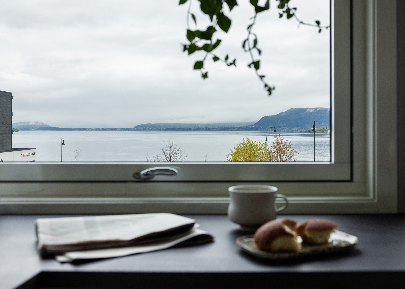 Her har du også kontroll på cruisebåtene som passerer. Galleribilde