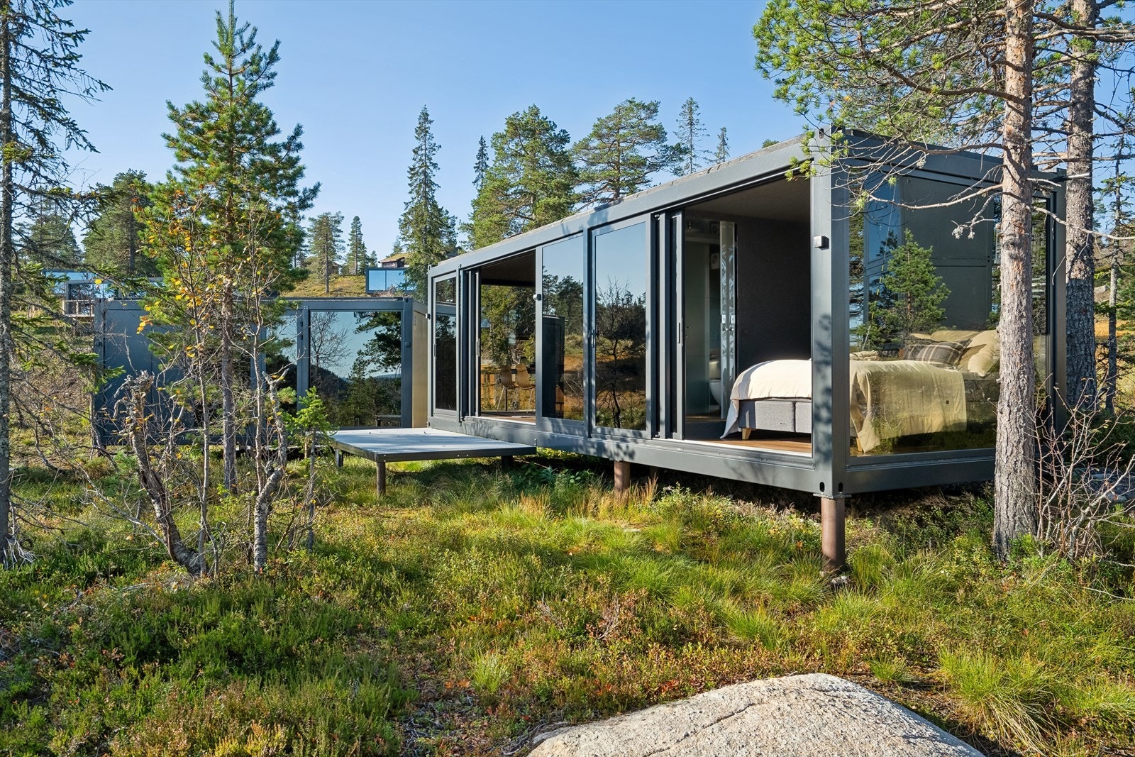 Velkommen til Omgi Blefjell! En spennende hytte designet av Snøhetta. Galleribilde