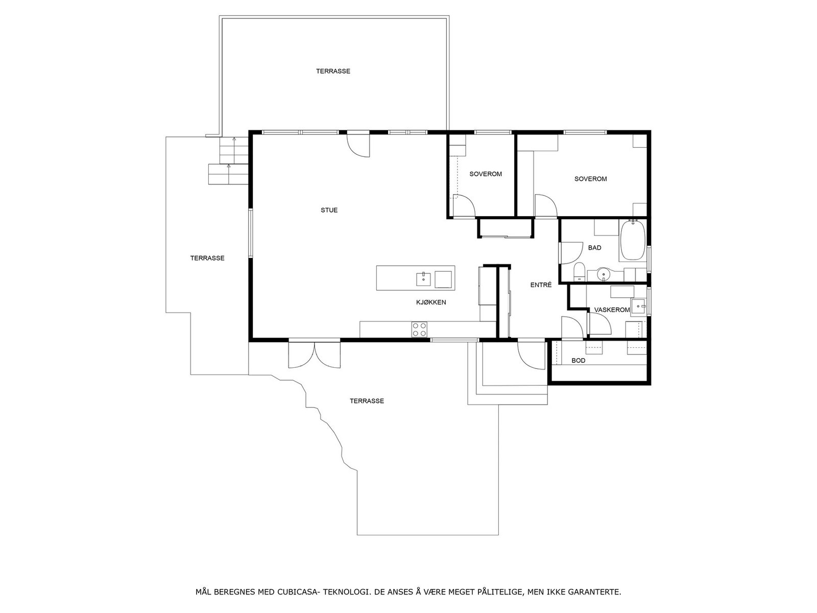 Veiledende planskisse. Galleribilde