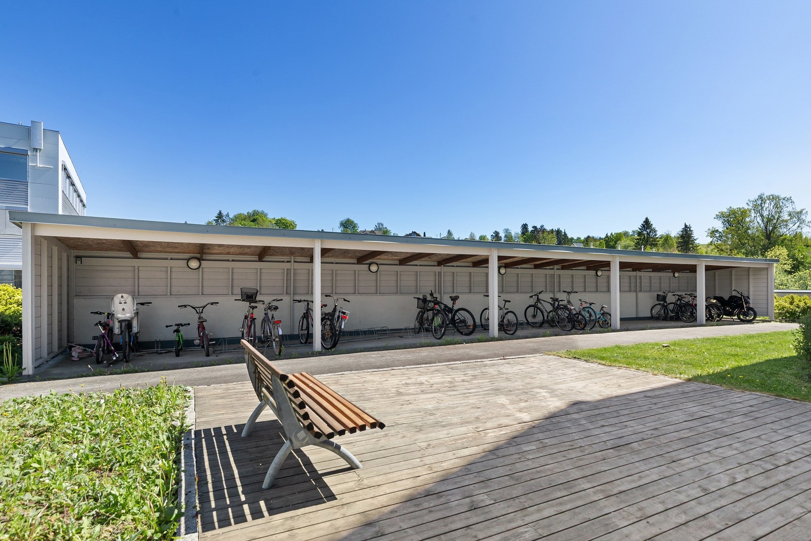 Sykkelparkering Galleribilde