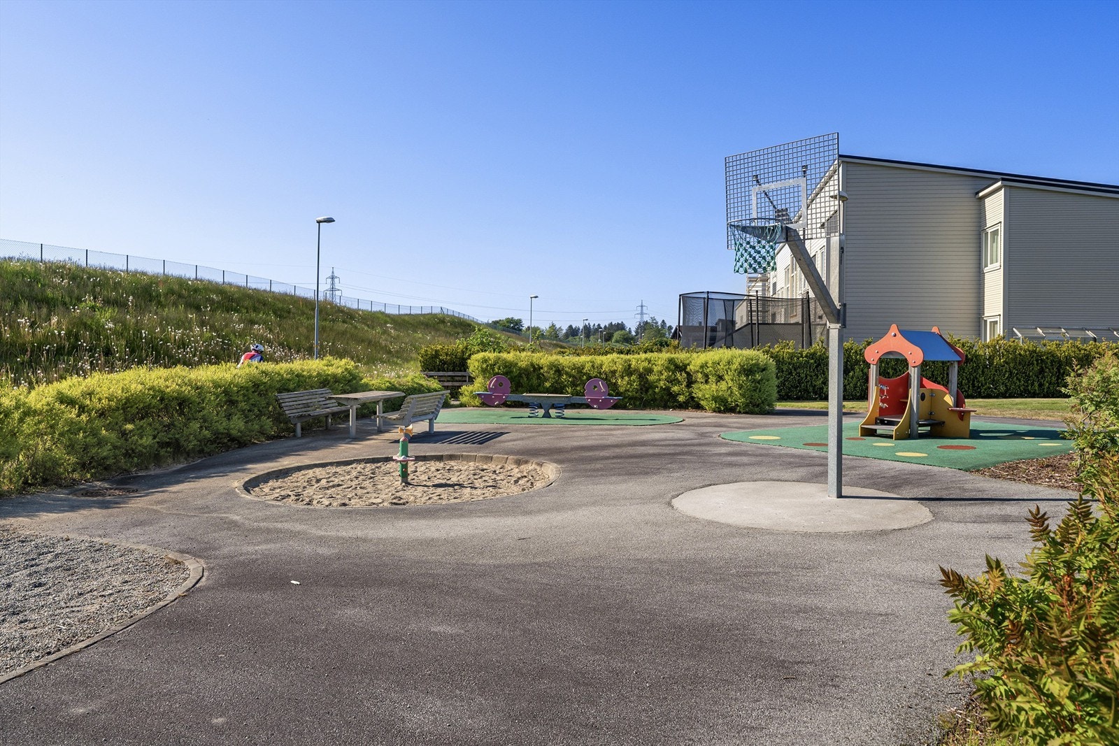 Flott felles uteområde. Galleribilde