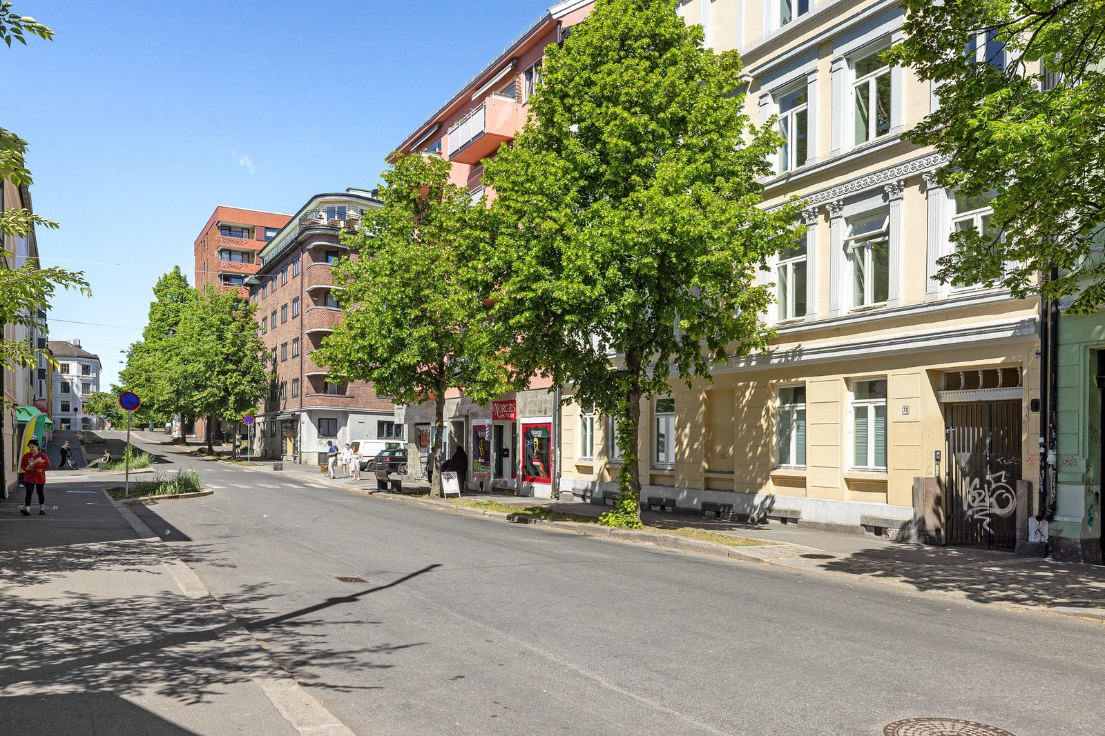 Leiligheten har attraktiv og sentrumsnær beliggenhet på populære Tøyen. Galleribilde