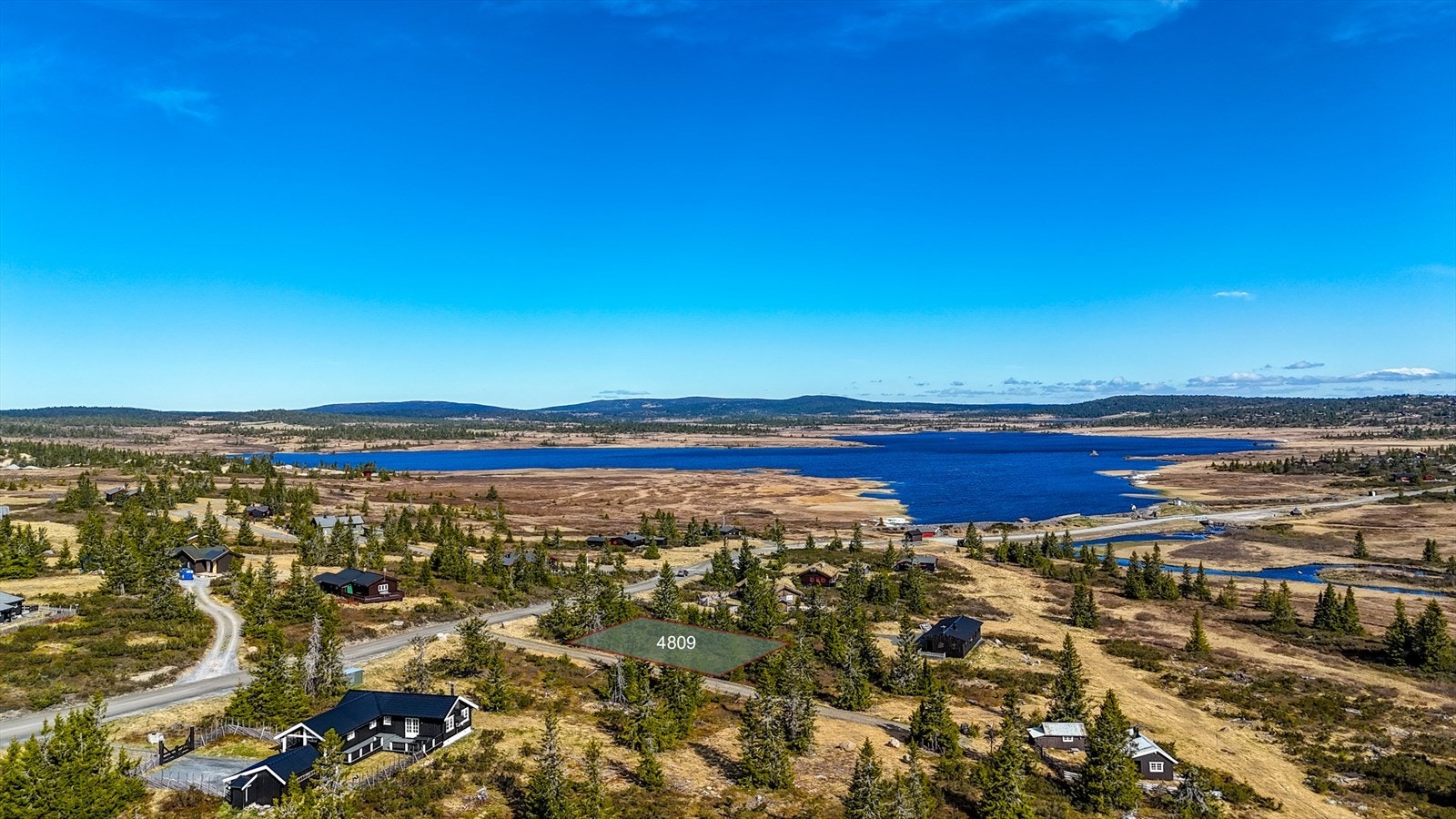 Sjusjøen-Pihl 4809, byggeklar tomt! Galleribilde