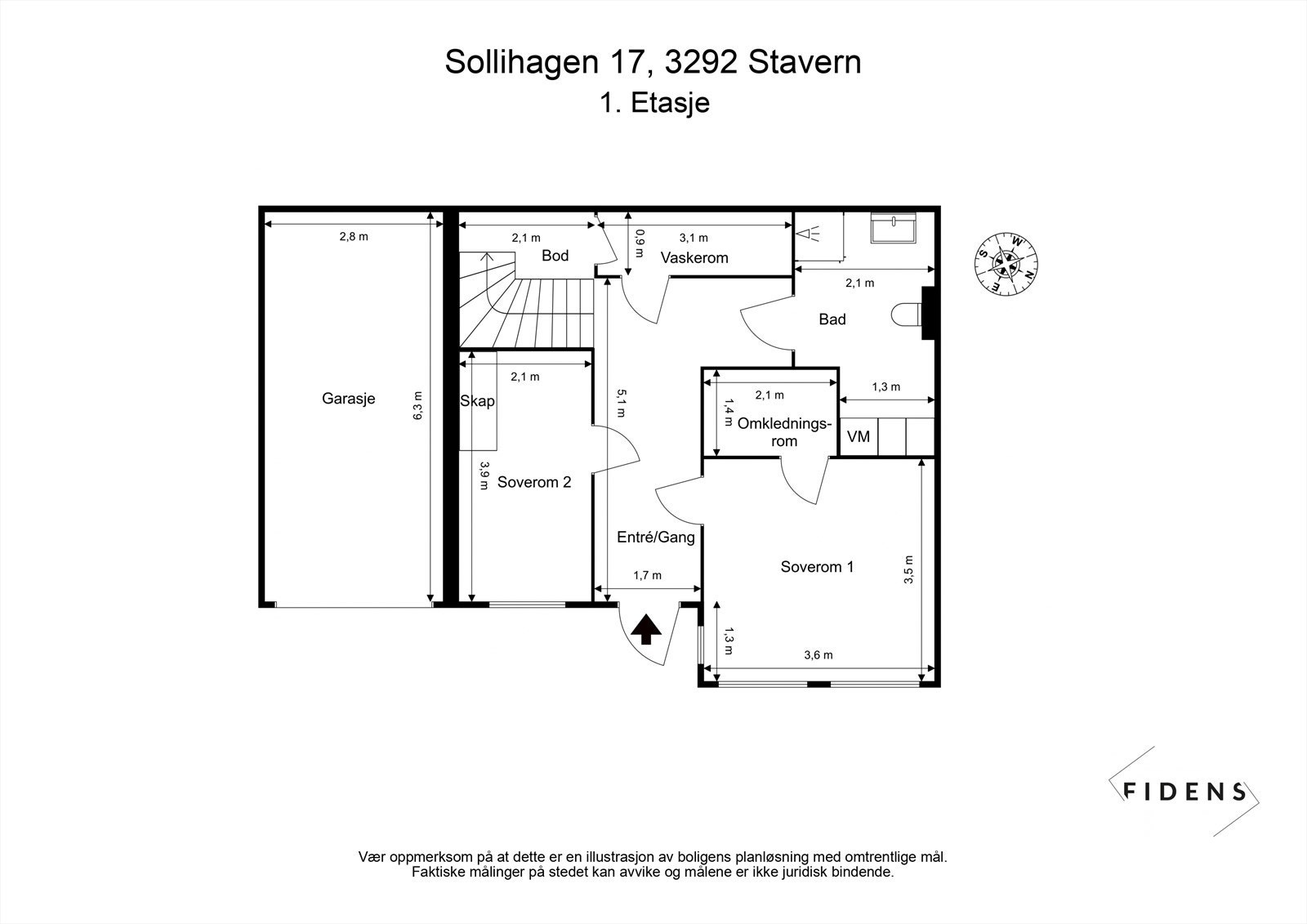 Plantegning. Galleribilde