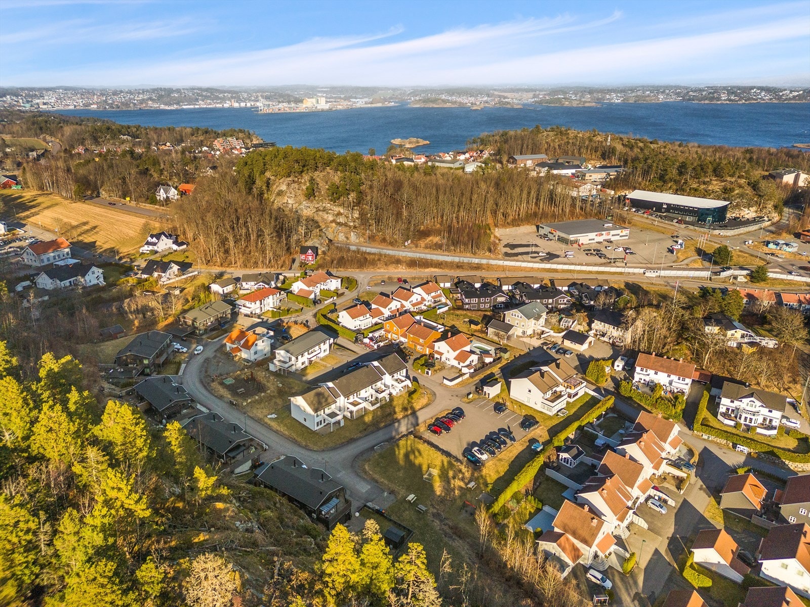 Dronefoto Galleribilde