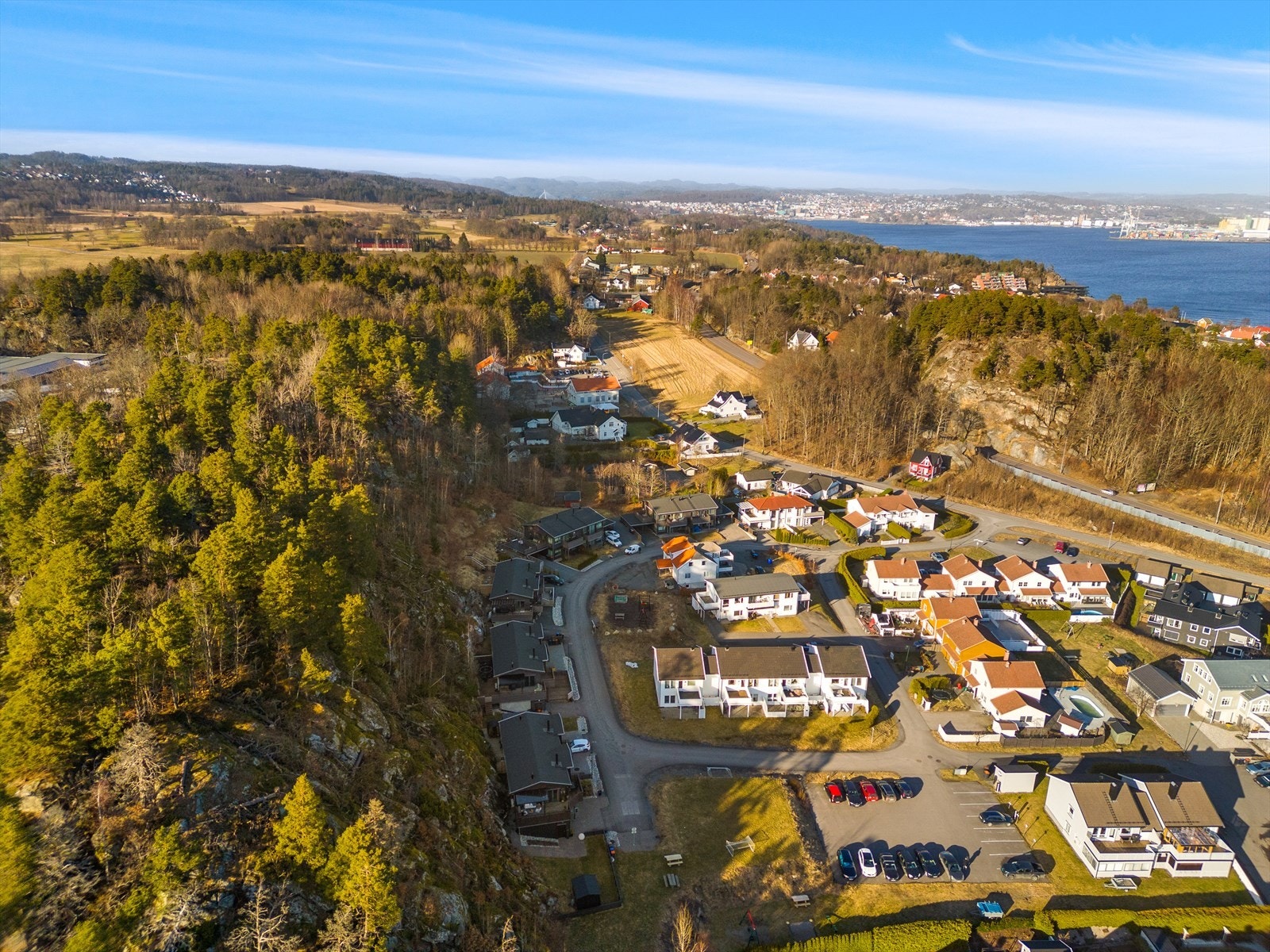 Dronefoto Galleribilde