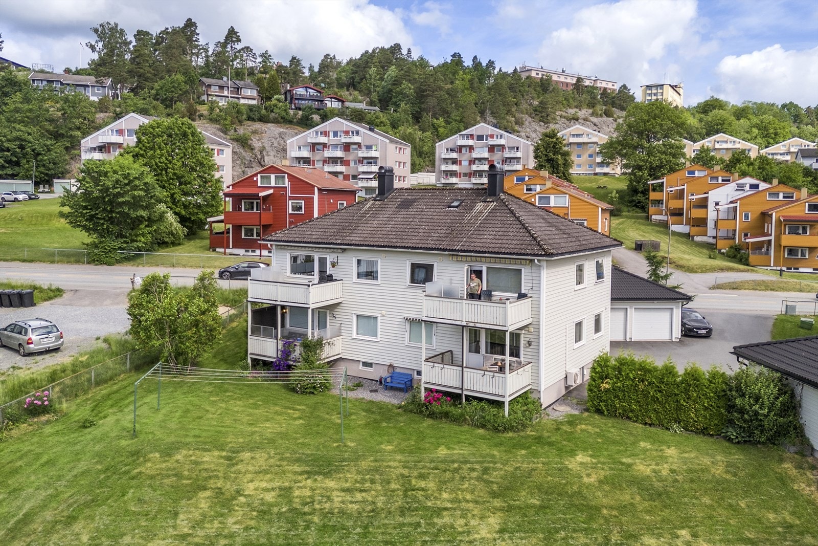 Dronefoto Galleribilde