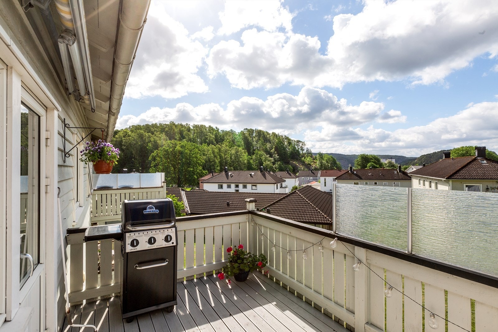 Balkong med mulighet for grilling Galleribilde