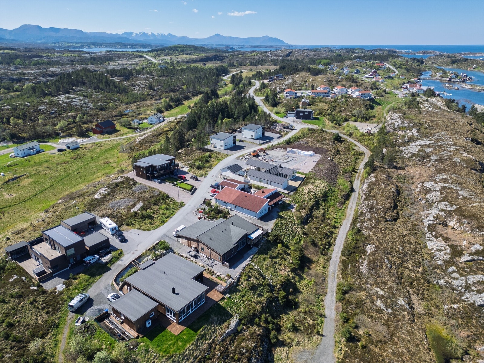 Tomten er på 937 kvm Galleribilde