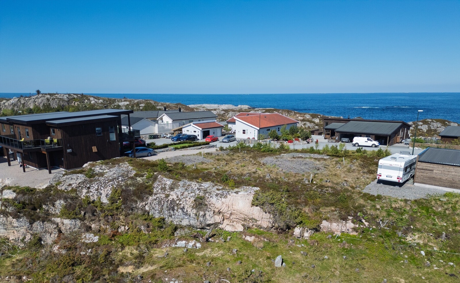 Havutsikt fra tomten Galleribilde