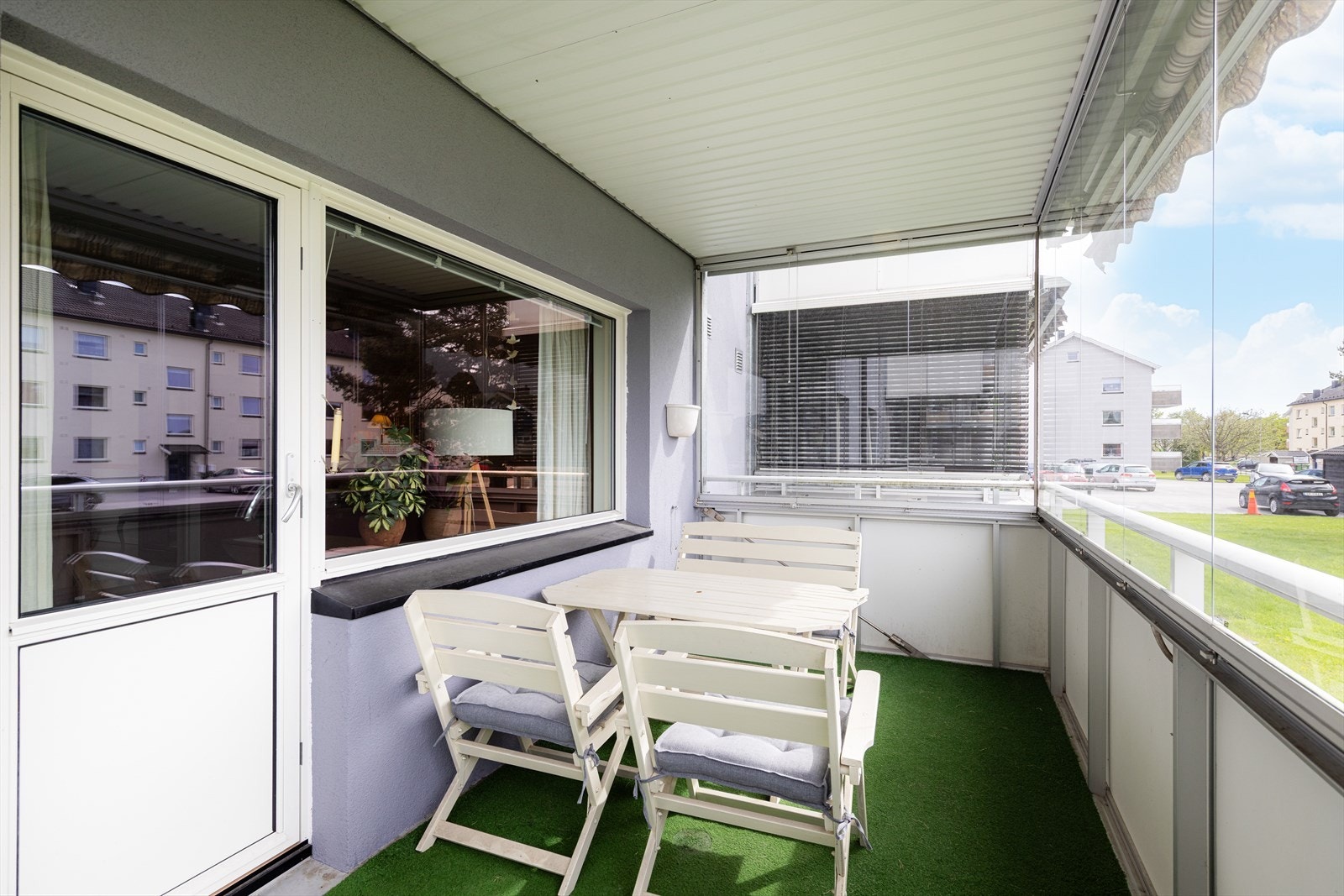 Vinduer og verandadør ble byttet i regi av borettslaget i 2014/2015. Galleribilde