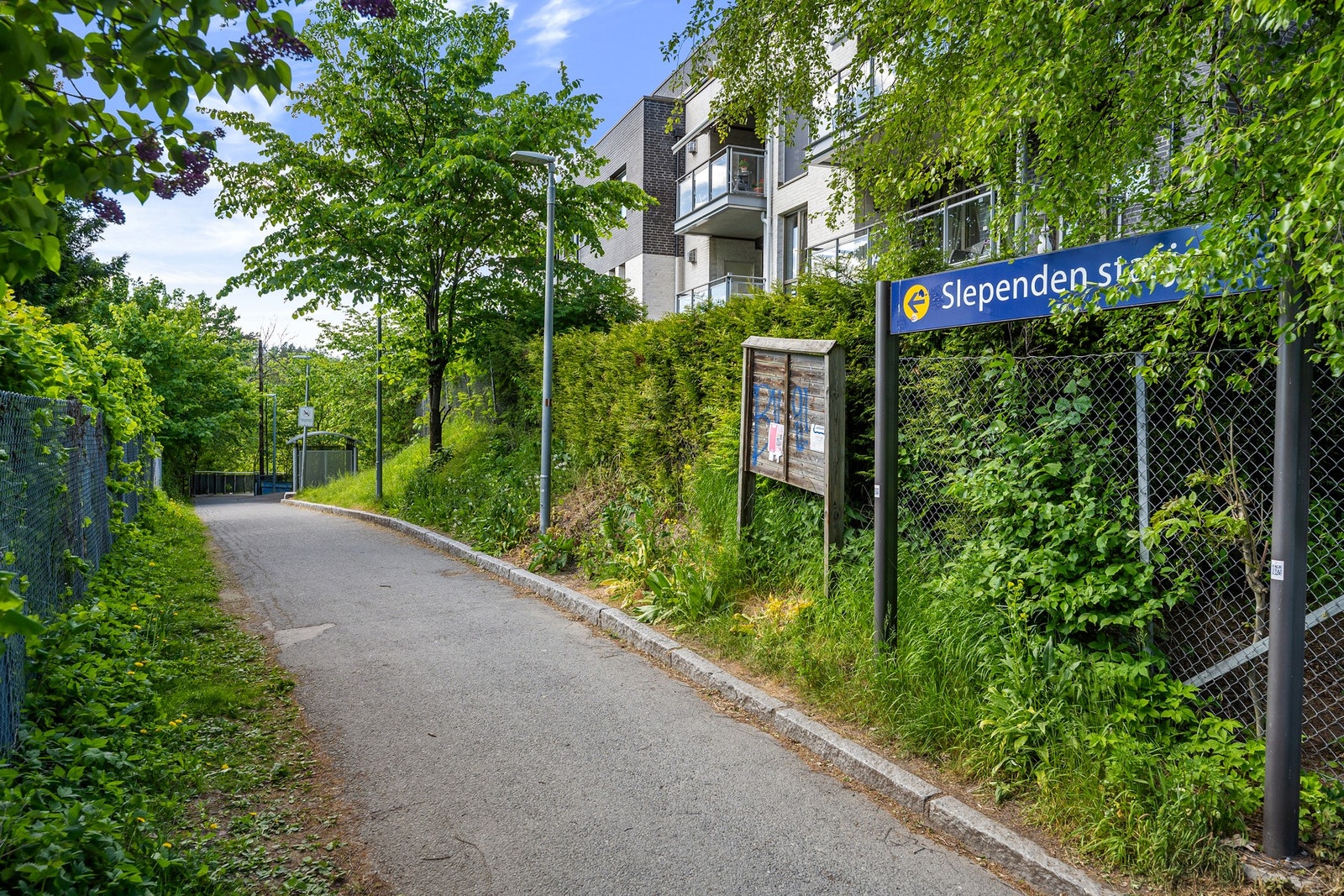 Umiddelbar avstand til Slependen stasjon Galleribilde