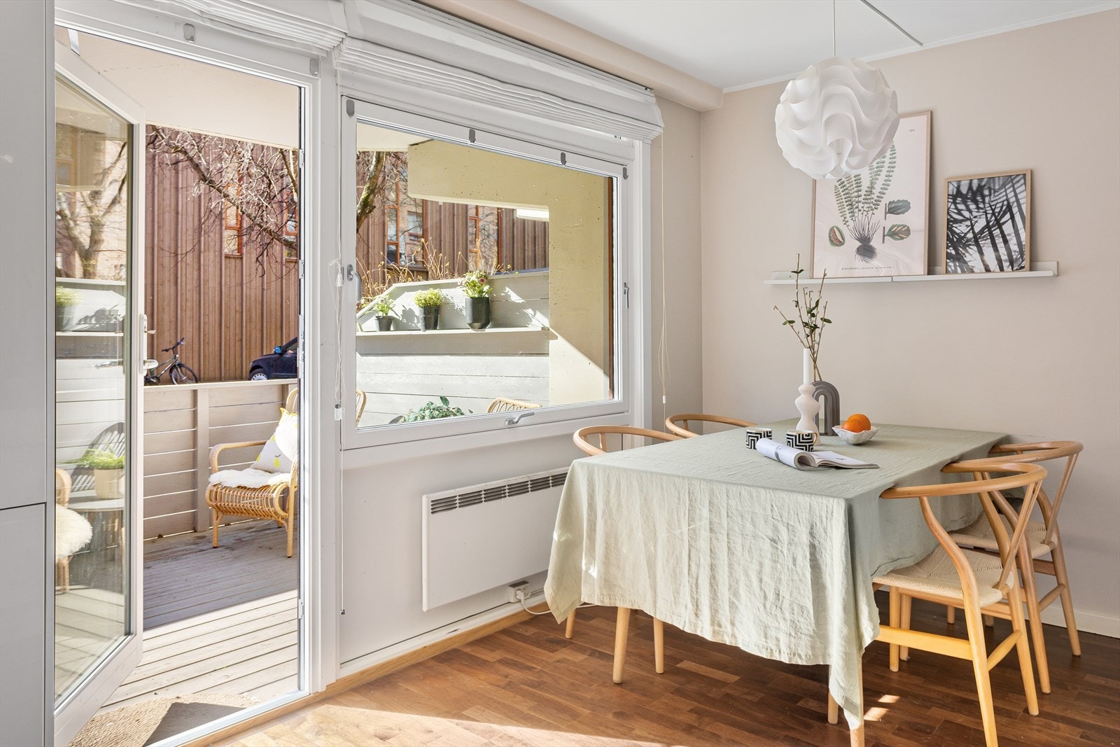 Vinduer og terrassedør er fra 2018. Galleribilde