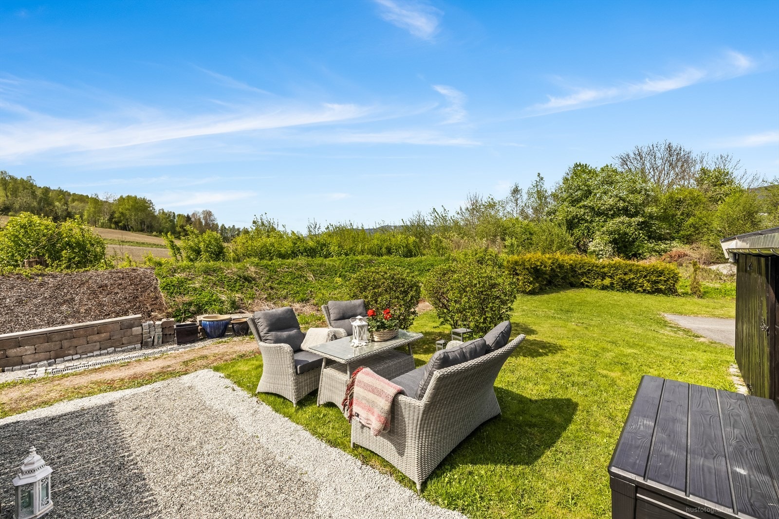 Nærmiljø med flotte opparbeidede arealer. Galleribilde