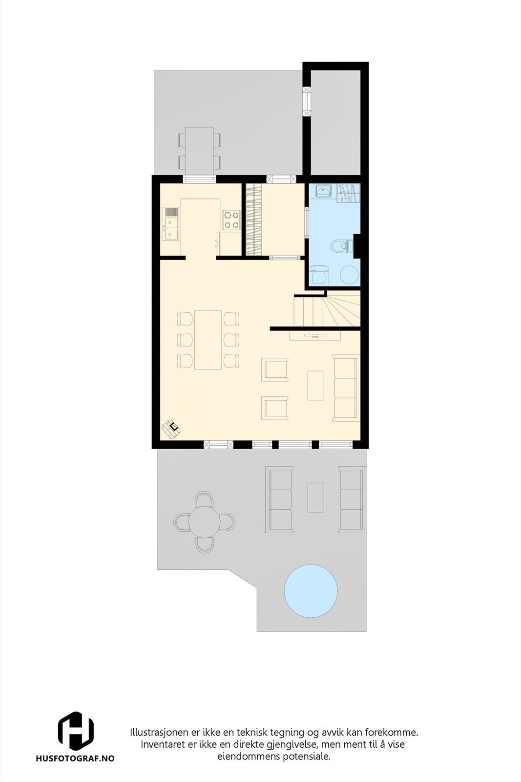 1 etasje. Galleribilde