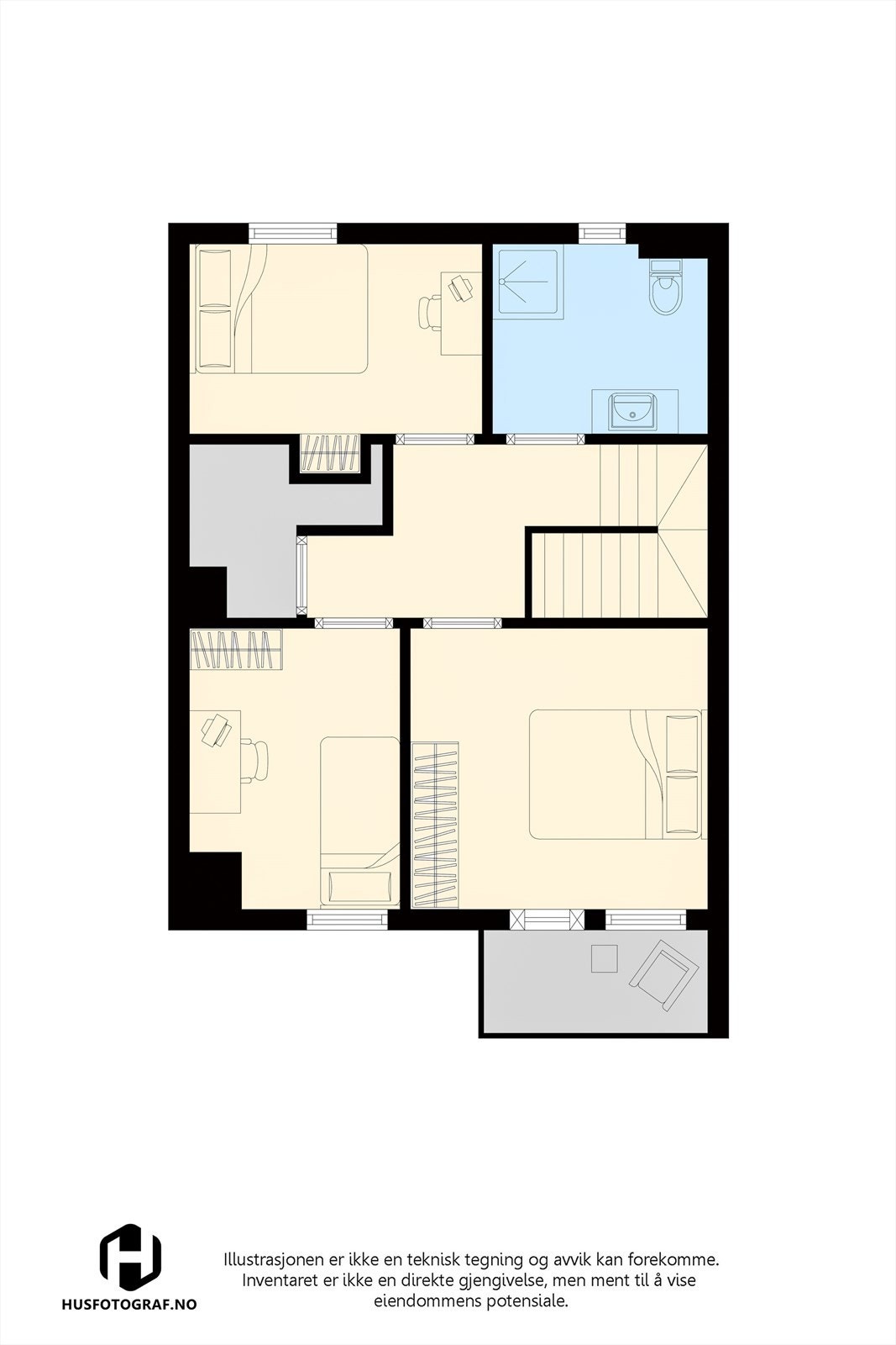 2 etasje. Galleribilde