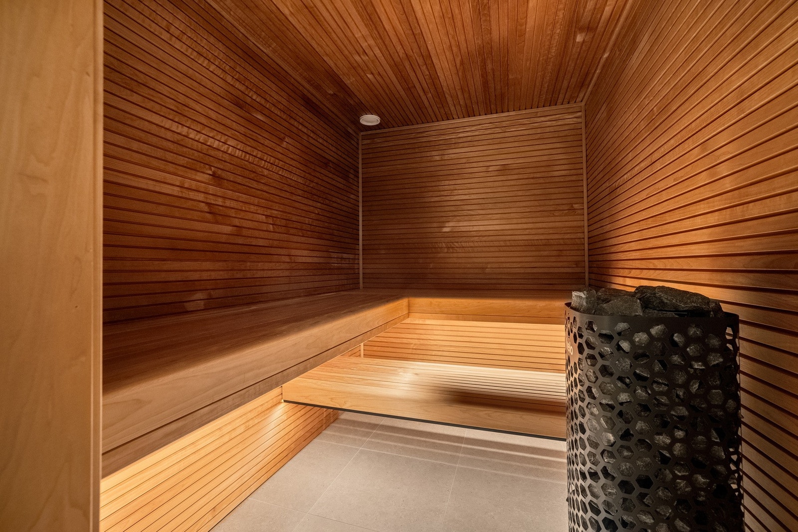 Badstue i U2. Galleribilde