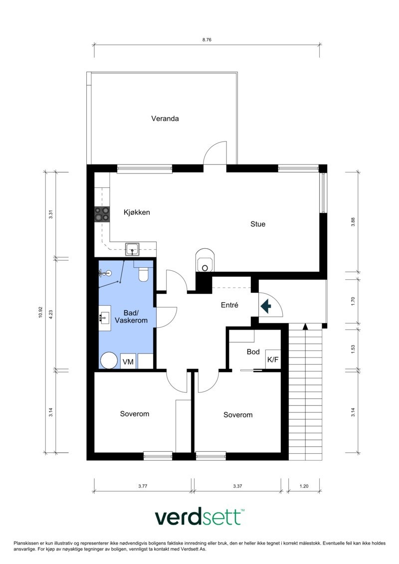 - Plantegning - Galleribilde