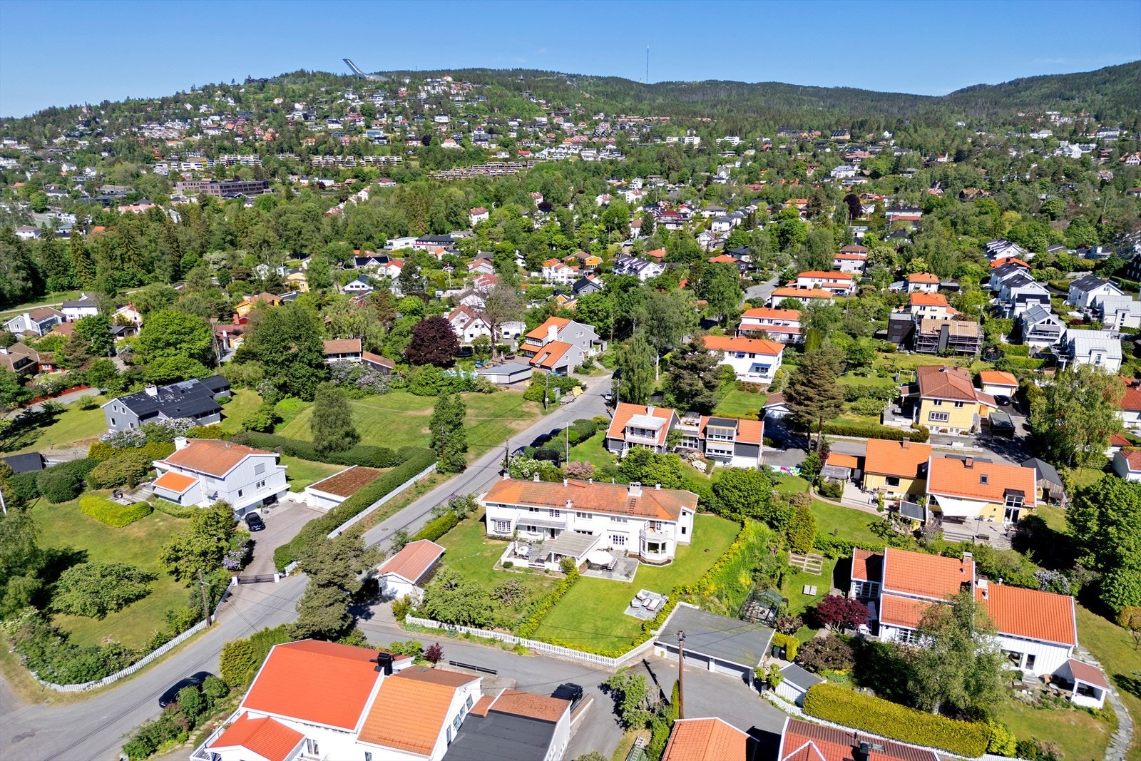 Et ideelt sted for deg som ønsker å bo sentralt, men samtidig stille og grønt. Galleribilde