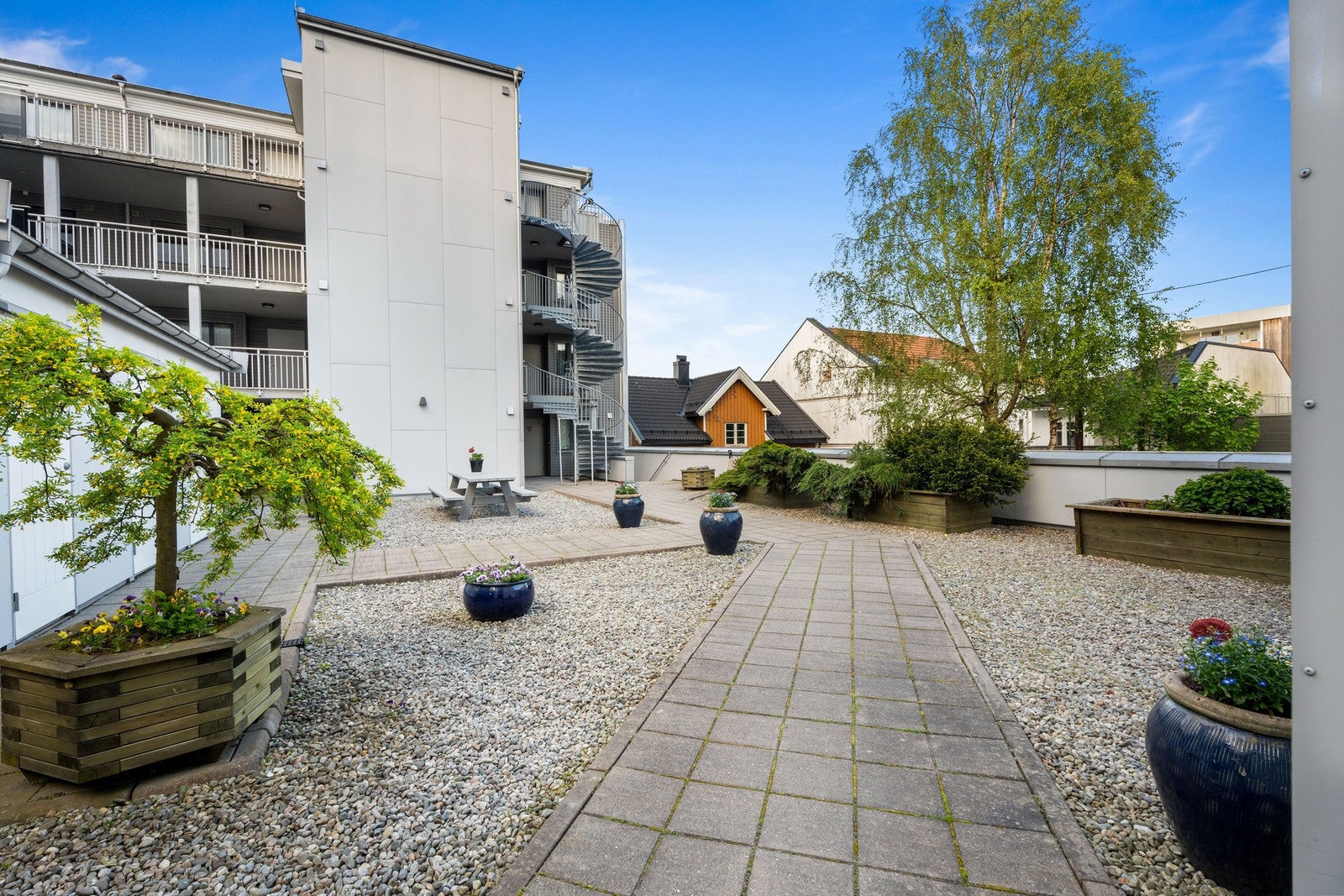 Det er flotte opparbeidede fellesarealer Galleribilde