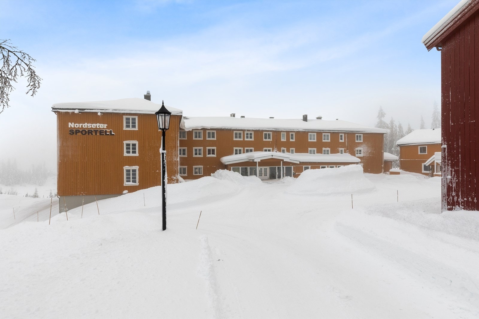 Nordseter Sportell har en sentral beliggenhet på Nordseter. Galleribilde