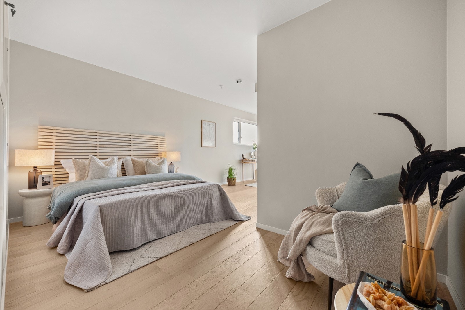 Ved soverommet er det en mellomgang. Galleribilde