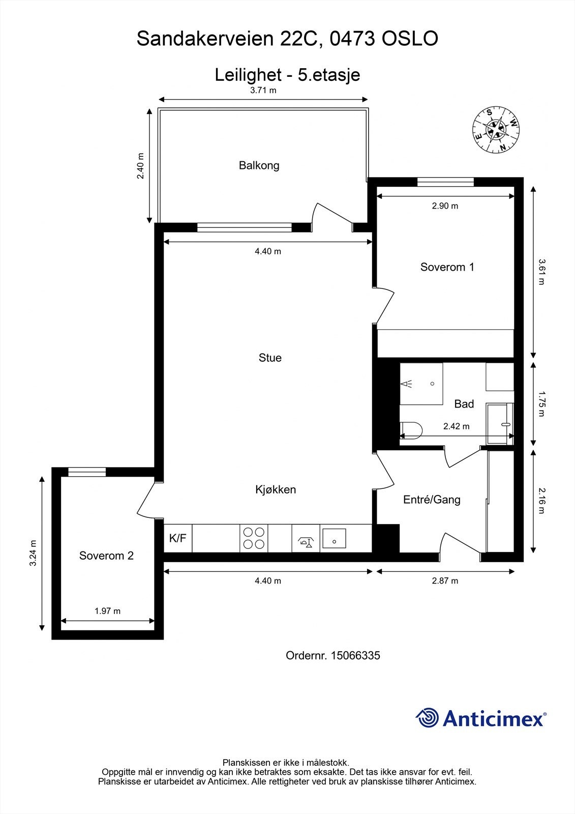 Plantegning. Galleribilde