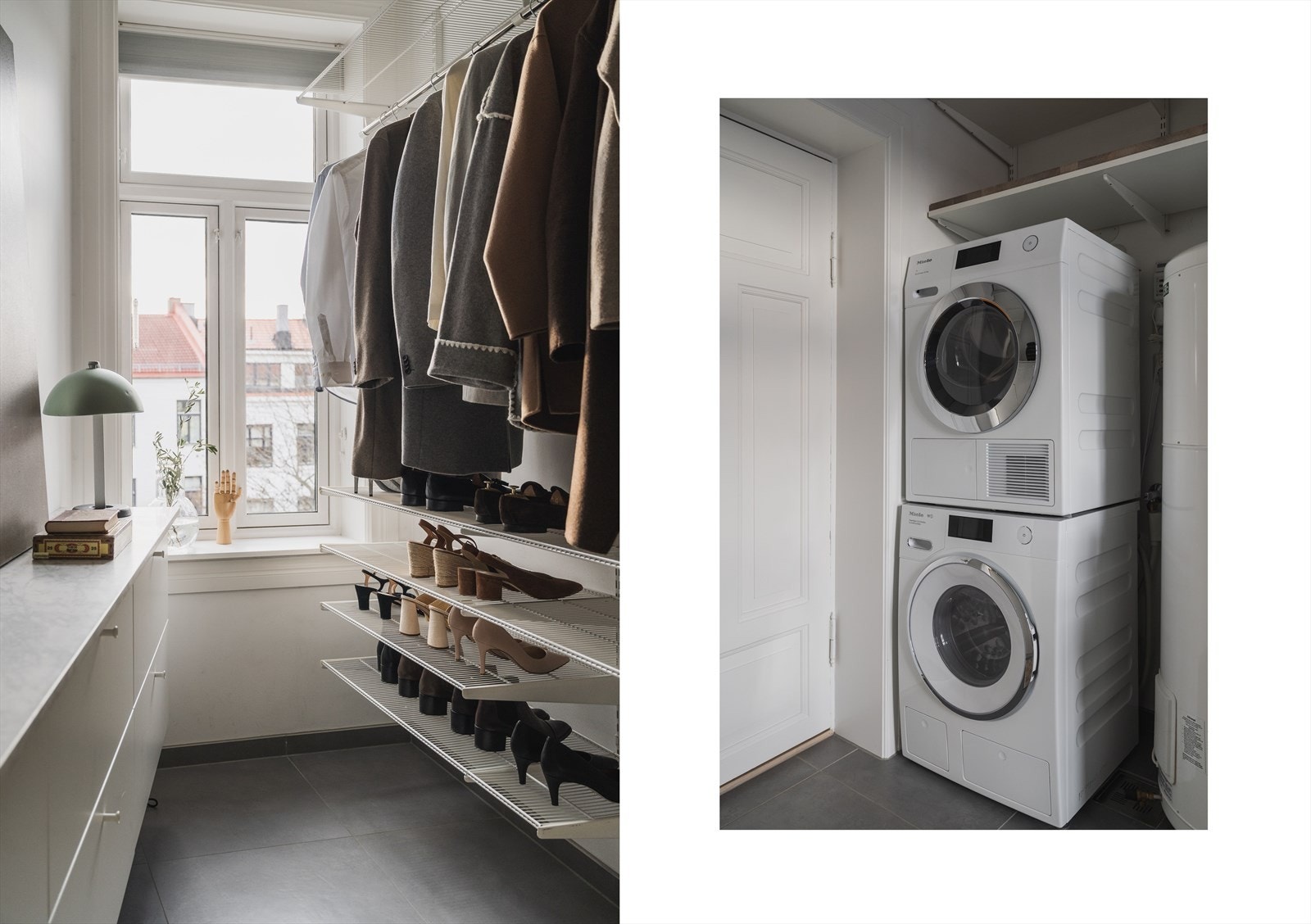 Praktisk vaskerom med god oppbevaringsplass Galleribilde