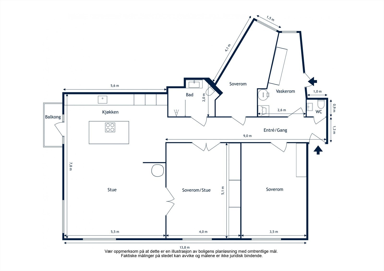 Plantegning - 4. etasje Galleribilde