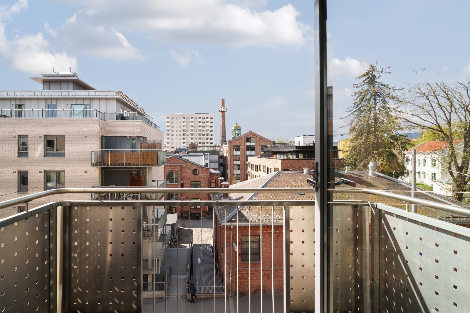 Fra balkongen. Galleribilde