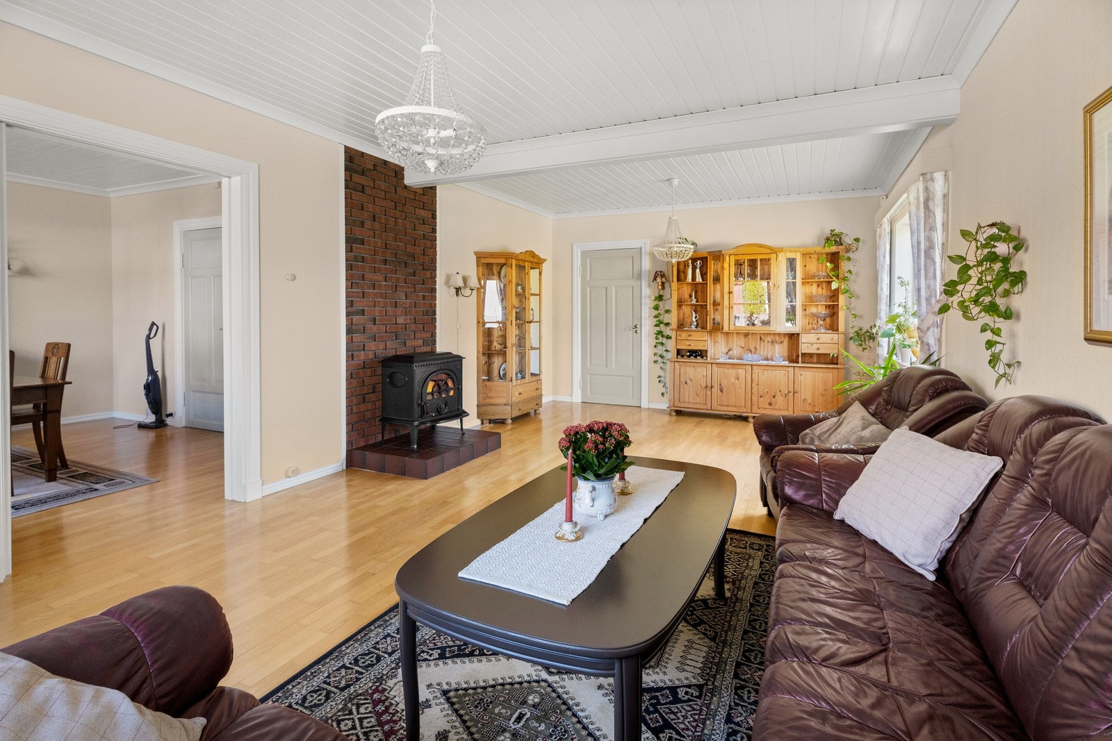 Vedovnen skaper ekstra varme og stemning på kjølige dager. Galleribilde