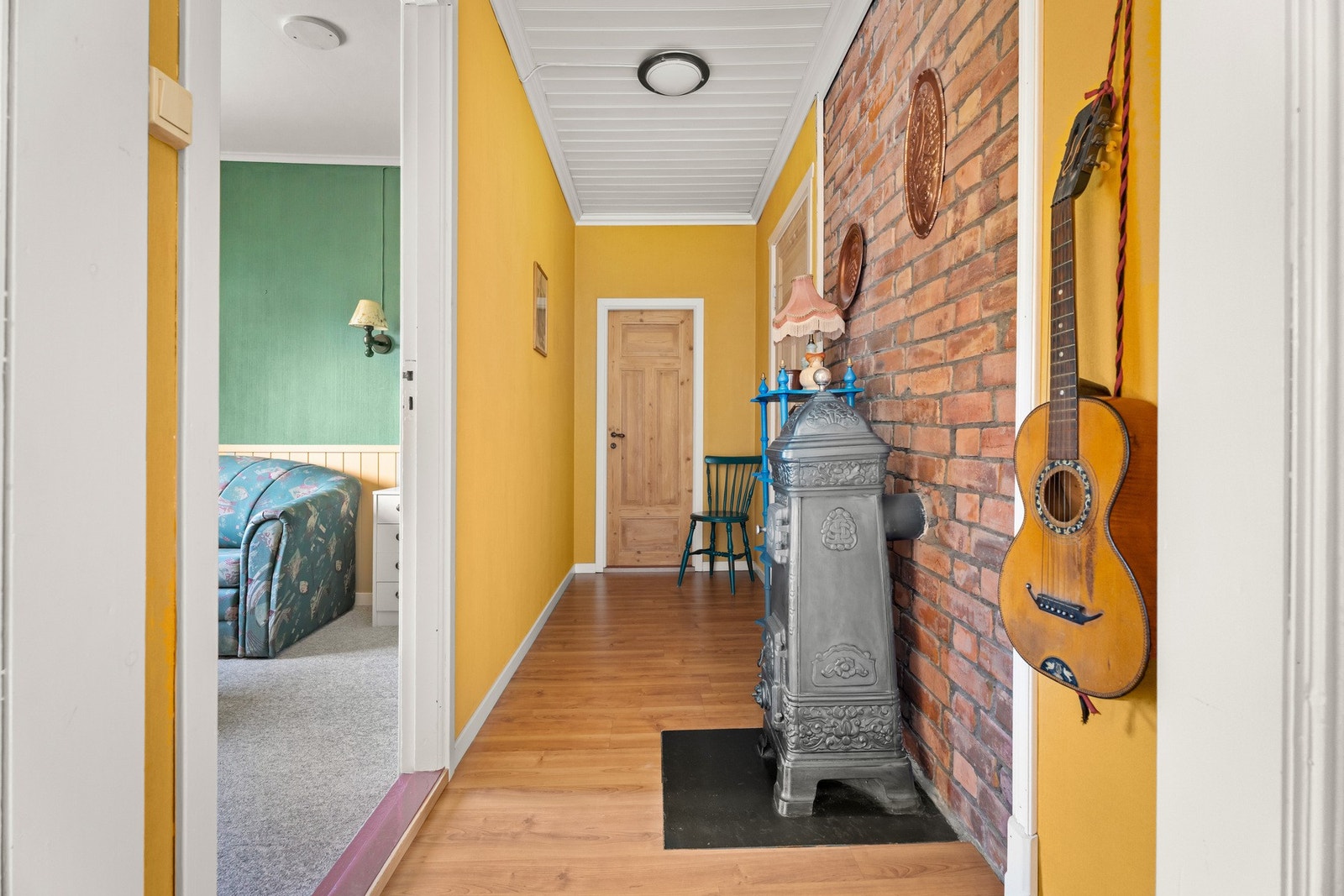 Gangen mellom soverommene. Galleribilde