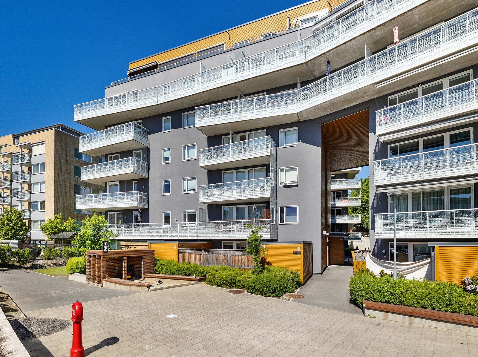 Det er adkomst via heis. Galleribilde